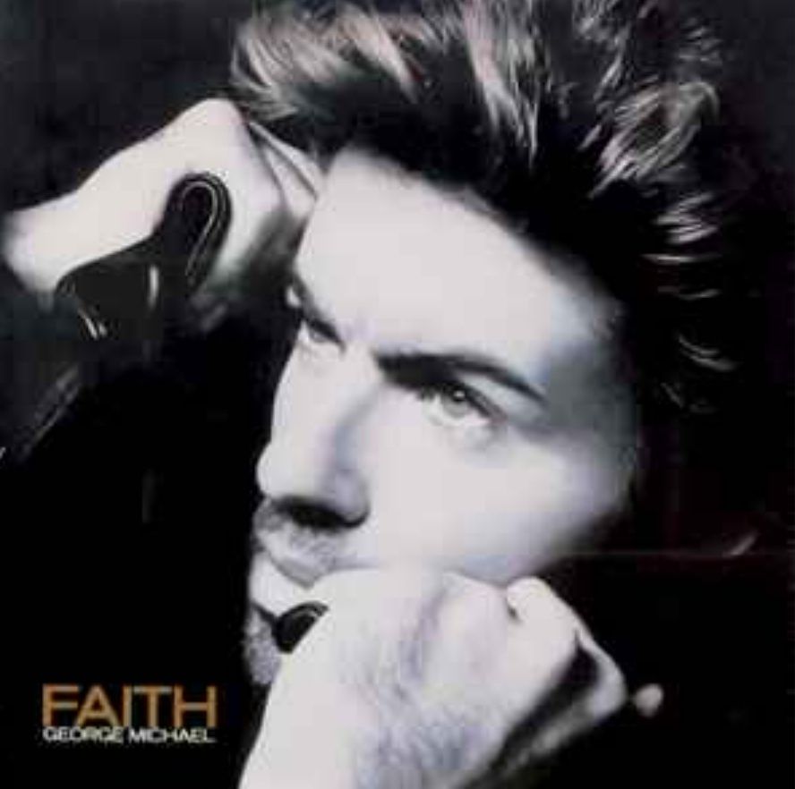 George Mickael Vinil & Bilhete Concerto  - Paris 1988 - Faith Tour