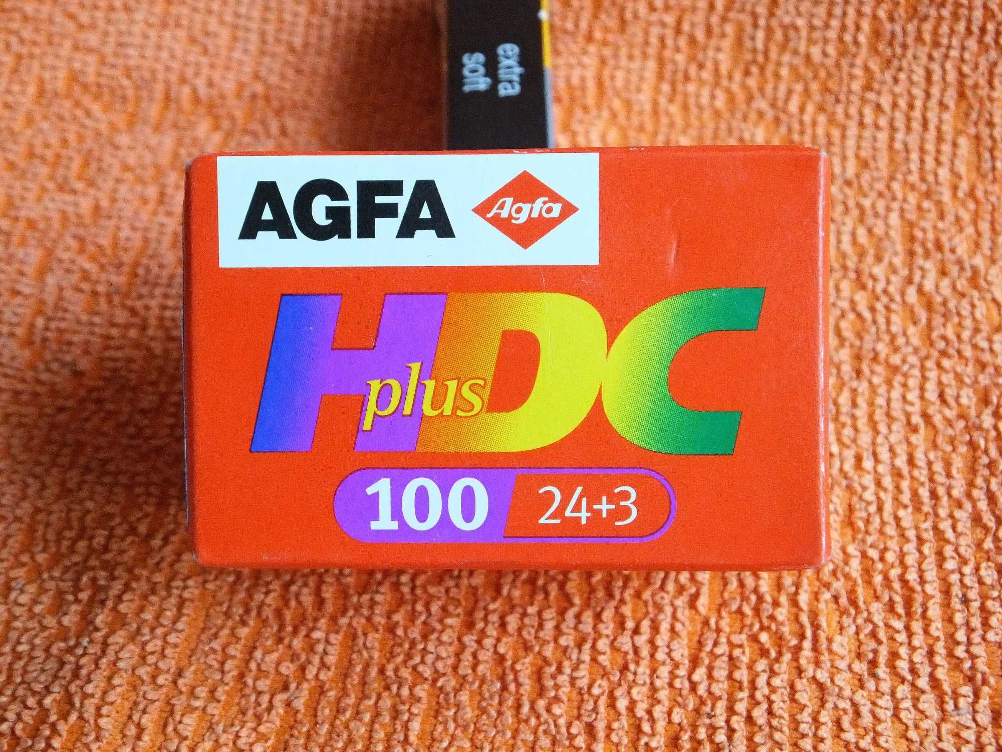 Negatyw kolor AGFA HDC plus. wysoka jakość, 100 ASA 
43 zł