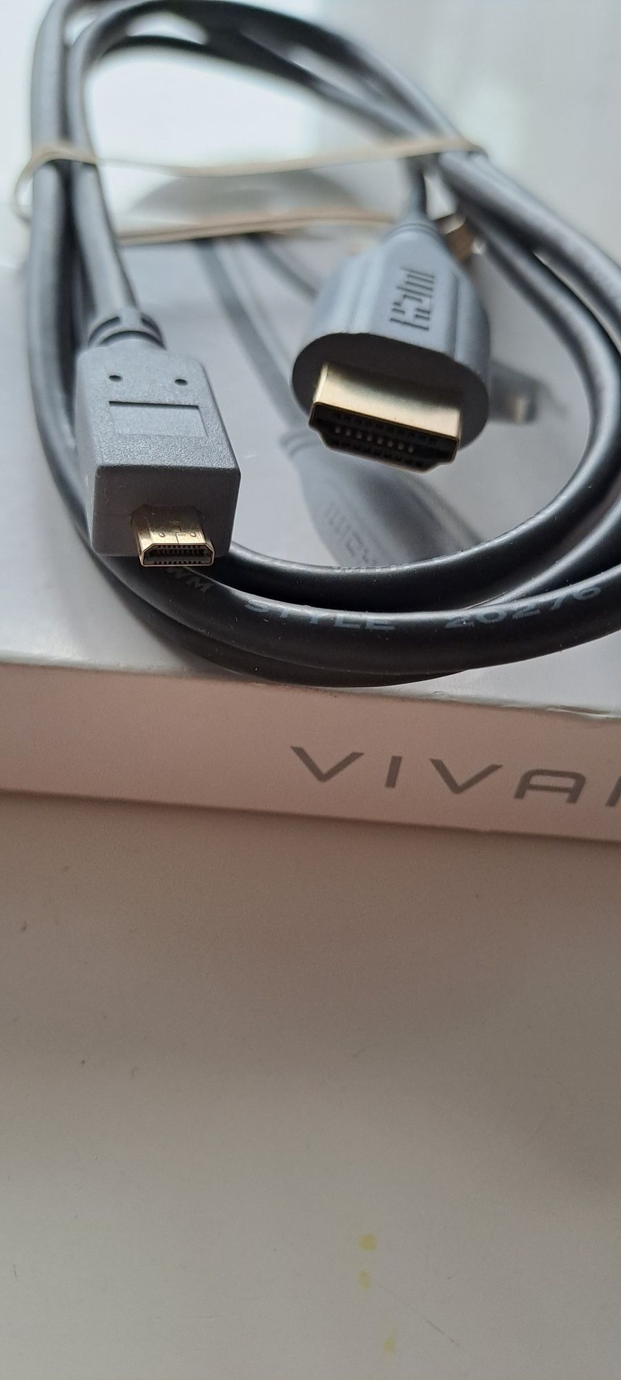 Kabel hdmi przejściówka typ A na typ D