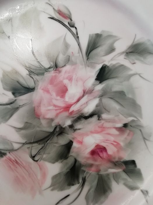 Prato pintado à mão