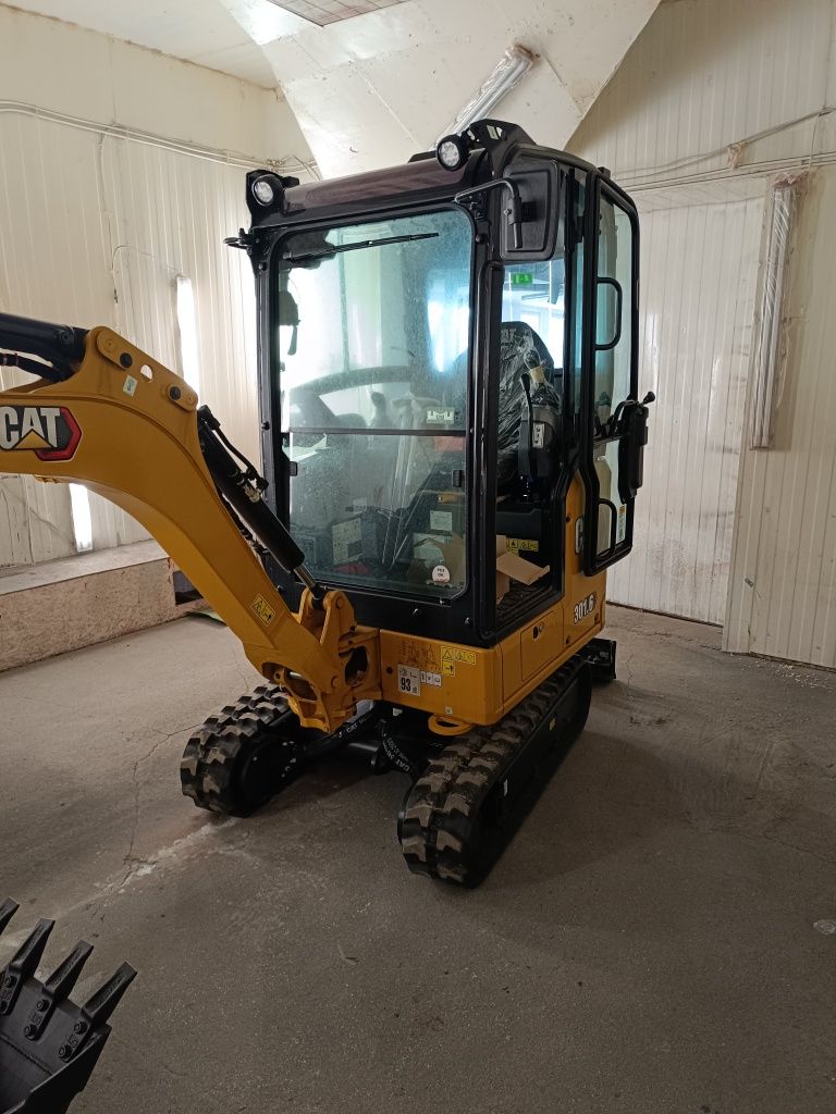 Minikoparka Cat Caterpillar 301.6  Nowa Klima 3 Łyżki Gwarancja