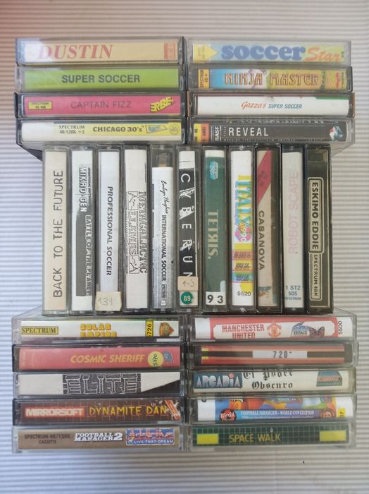 29 Jogos SPECTRUM  (lote dourado)