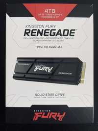 Dysk Kingston 4TB M.2 PCIe Gen4 NVMe Fury Renegade Heatsink