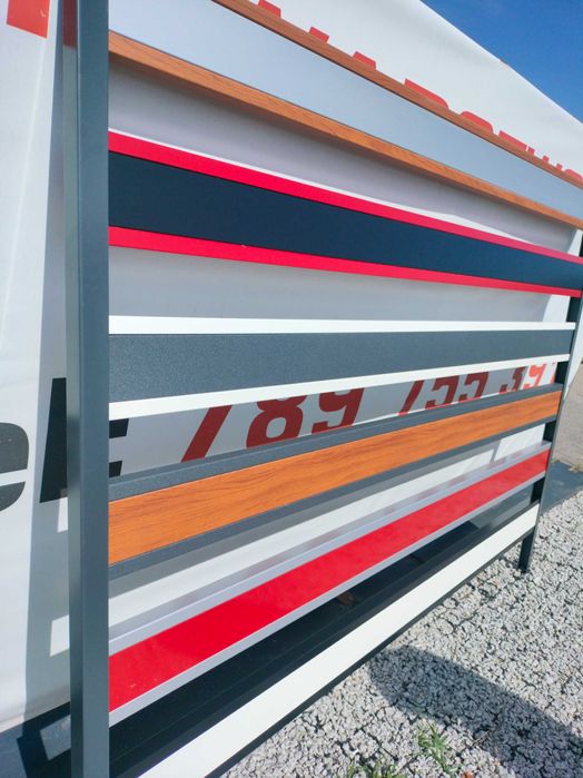 Ogrodzenie Panelowe panel ogrodzeniowy 2,5x1,5m brama ściana płot stal