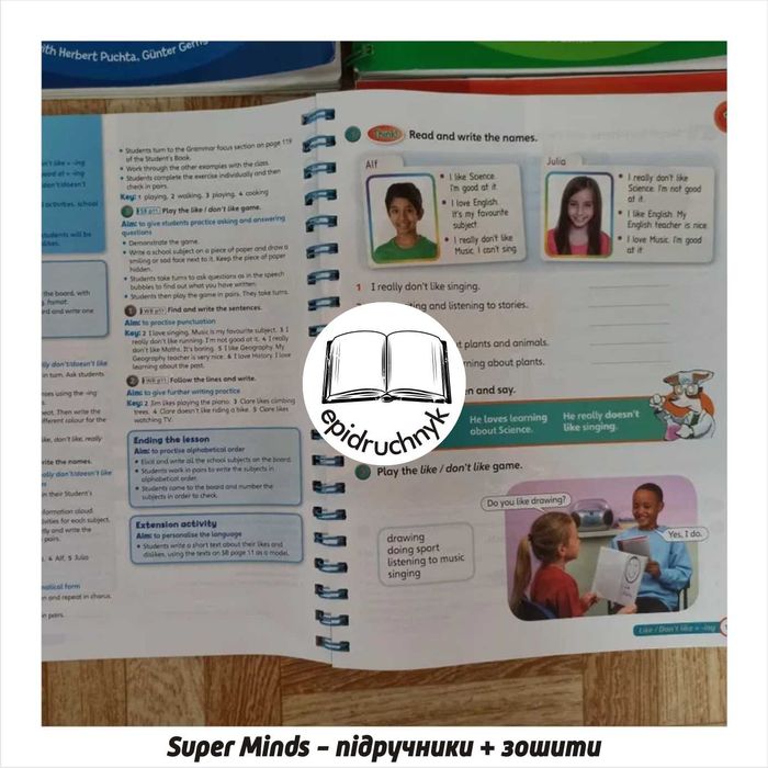 Super Minds 1, 2, 3, 4, 5, 6 - Книга + Зошит. Знижки на опт.