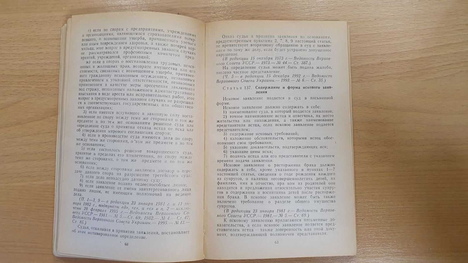 Книги Арбитражный и Гражданский  процессуальный кодекс Украины .