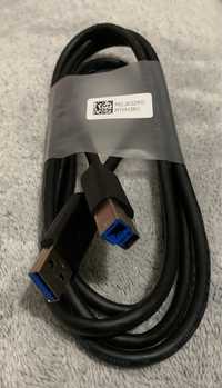 Кабель Dell USB-A 3.0 - USB-B 3.0 1.8 м Black
