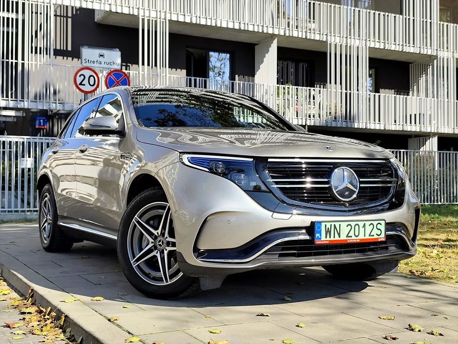 Mercedes-Benz EQC AMG*Fvat23%* 1wł*SalonPL* Bezwypadek* Kamery 360* Pamięci