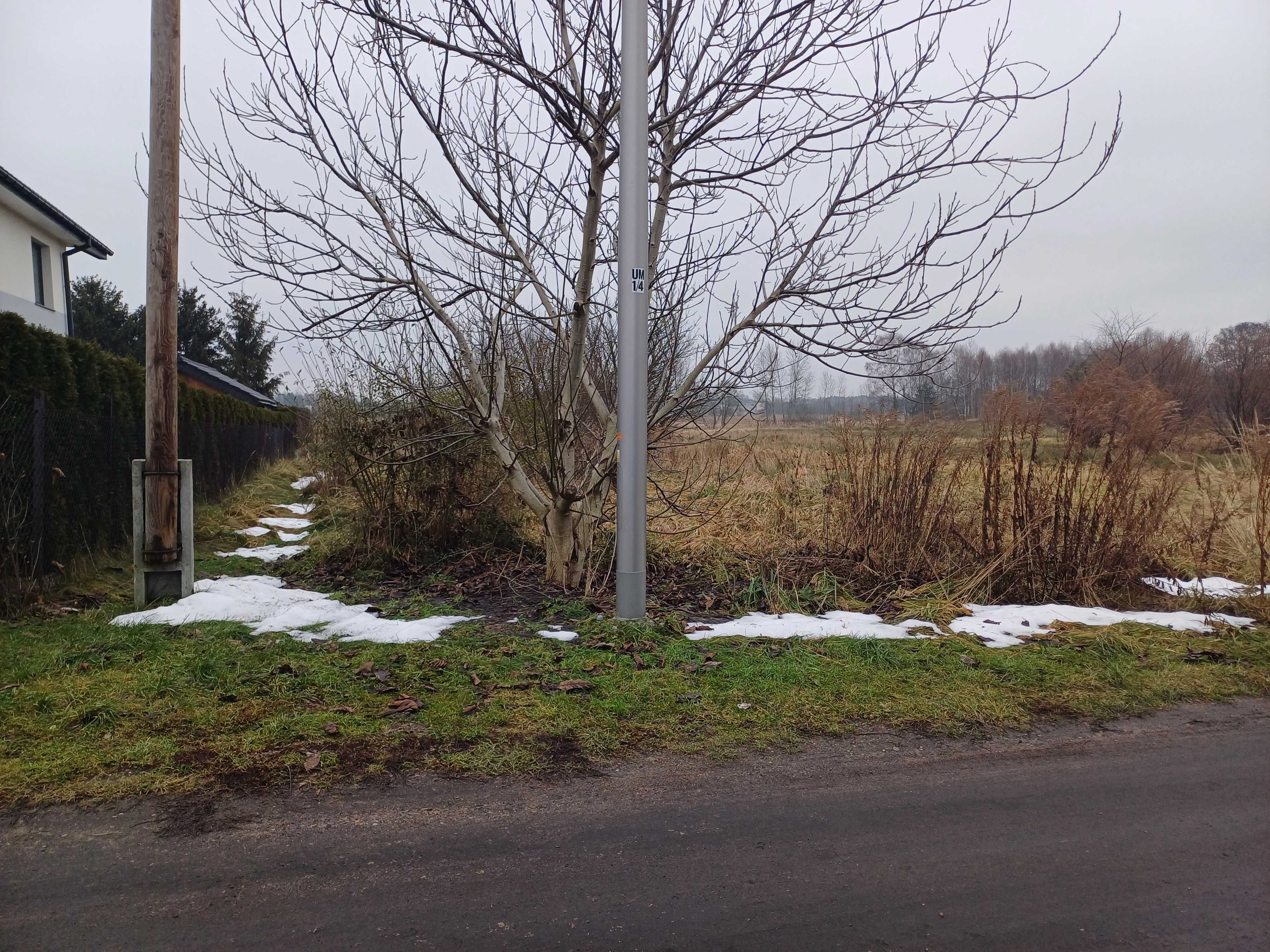 Działka budowlana 4622 m2 Myszkow ul. Boczna