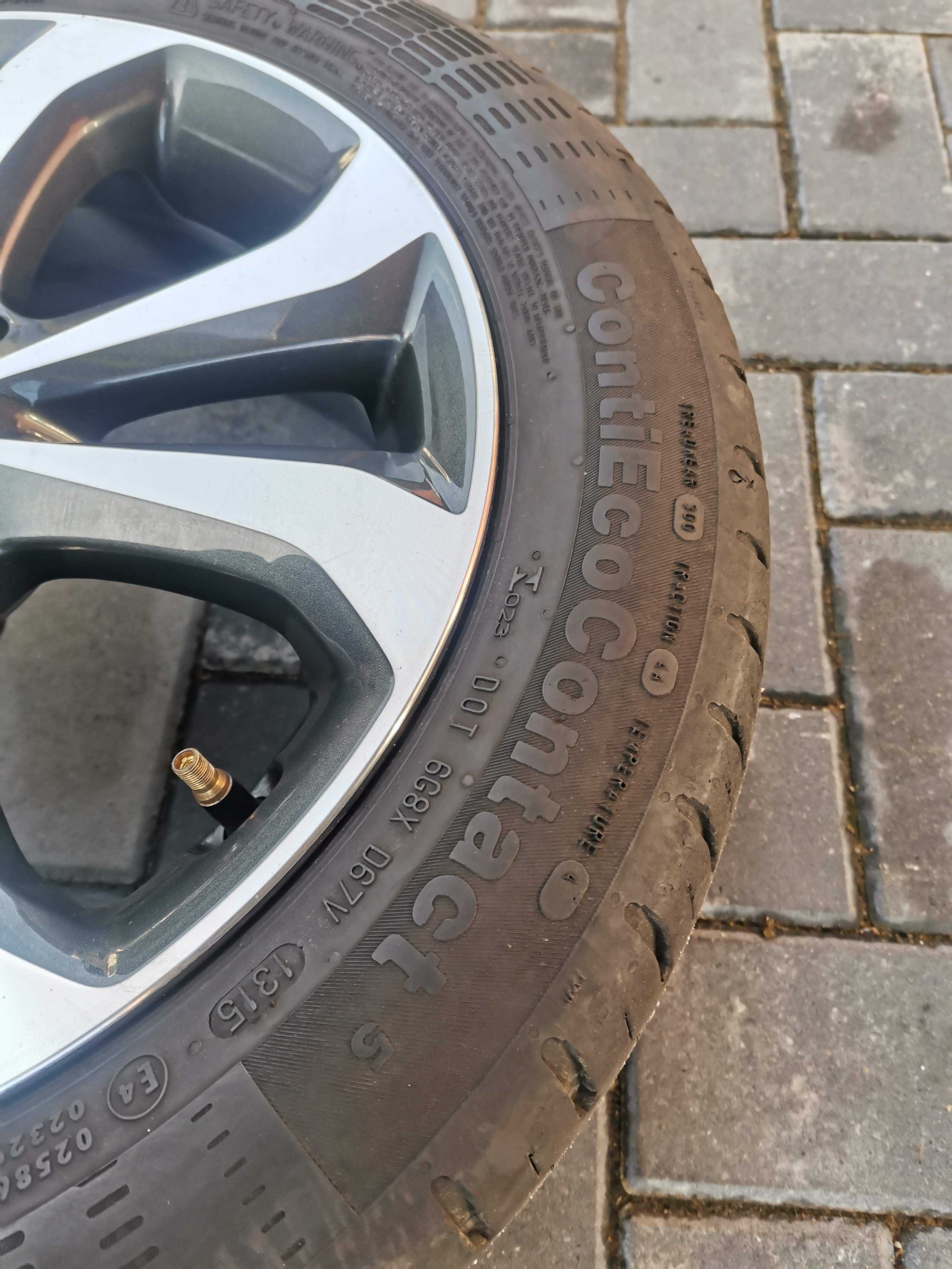 * 4 opony letnie Continental ContiEcoContact 5 185/55/15 86H