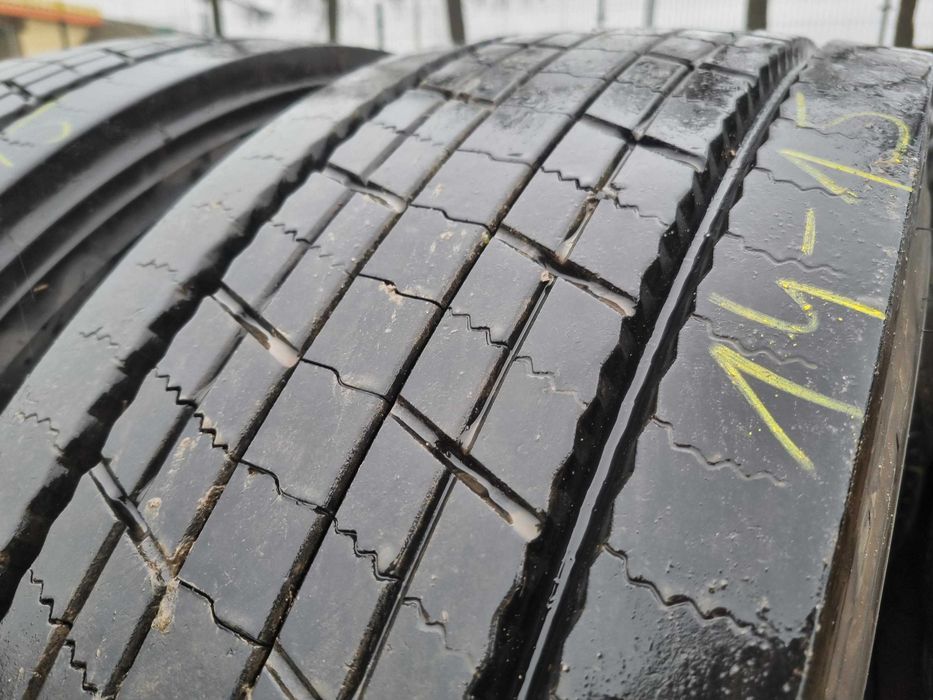 315/80R22.5 OPONA BRIDGESTONE R-STEER 002 DURAVIS Przód 13-14mm