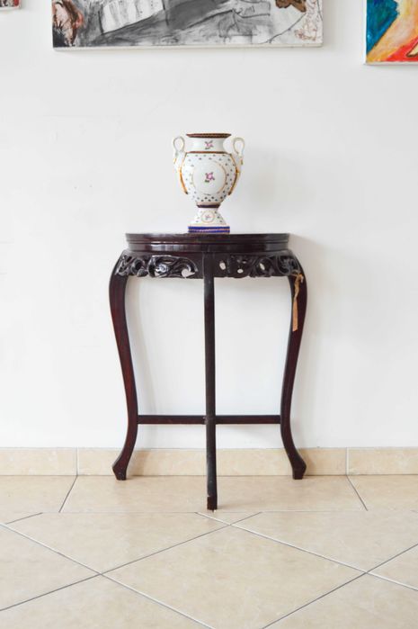 Mesa de parede em paú rosa