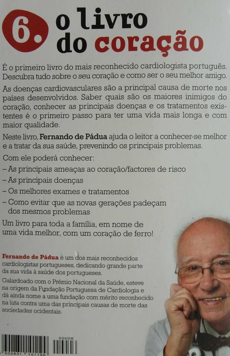 O Livro do Coração (Viver Mais e Melhor) de Fernando Pádua