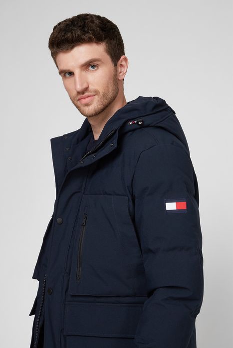 Мужская Курточка Tommy Hilfiger Парка Пуховая Оригинал Идеал Размер S