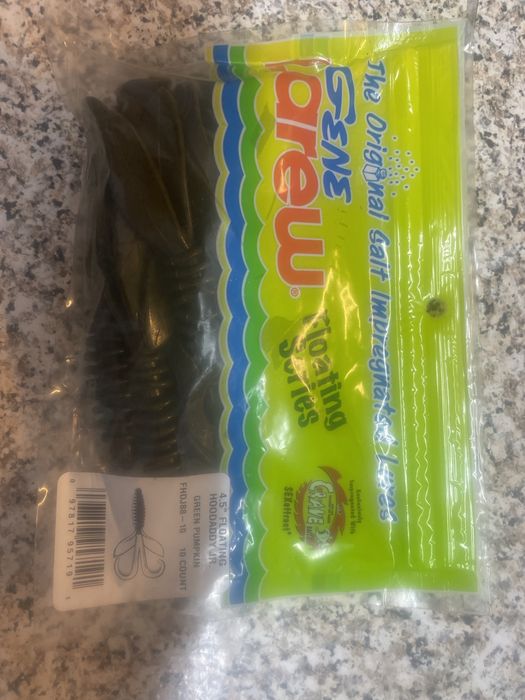 Embalagem de Amostras de pesca marca GENE LAREW mod hoodaddy floating