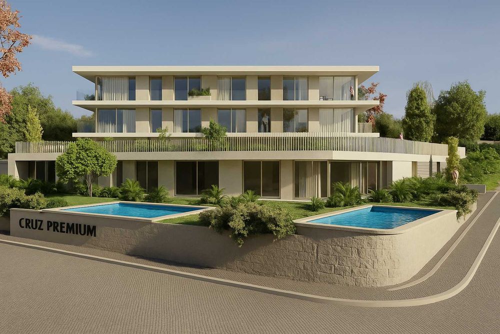 apartamento novo T2 com piscina privativa