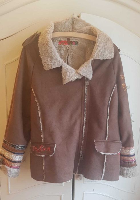 Kurtka ramoneska kożuszek Desigual 40