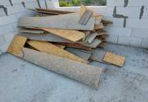 Deski blaty szalunkowe szalunki 30cm plyta plyty osb 17szt. 22mm
