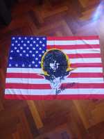 Antiga Bandeira Americana com Jim Morrison