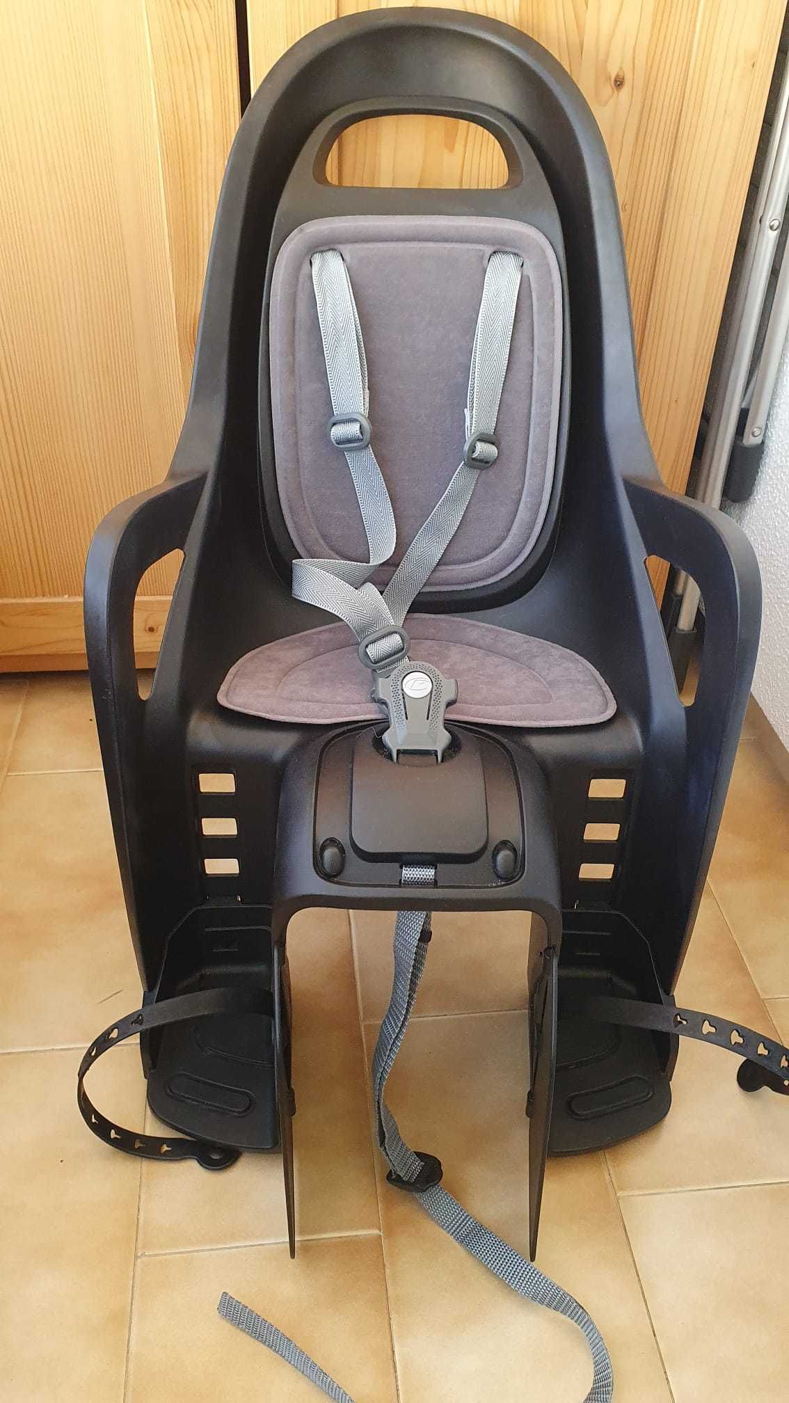 Cadeira Bicicleta Fixação Porta-Bagagem Traseira