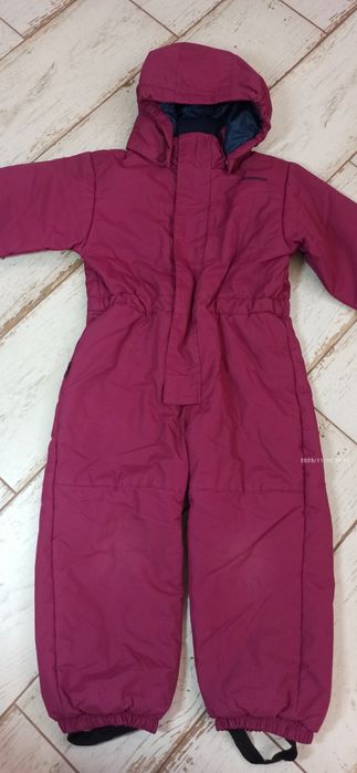 Ciemnoróżowy zimowy kombinezon Stormberg 104 dla dziewczynki bdb