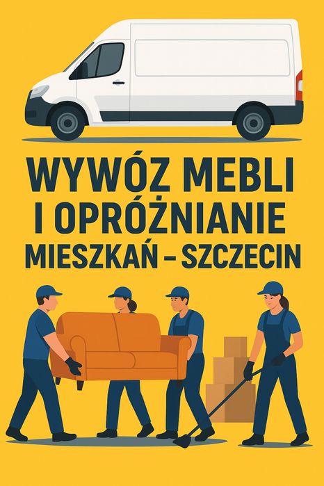 Oprożnianie mieszkań - Wywóz Mebli - Sprzątanie - Transport -