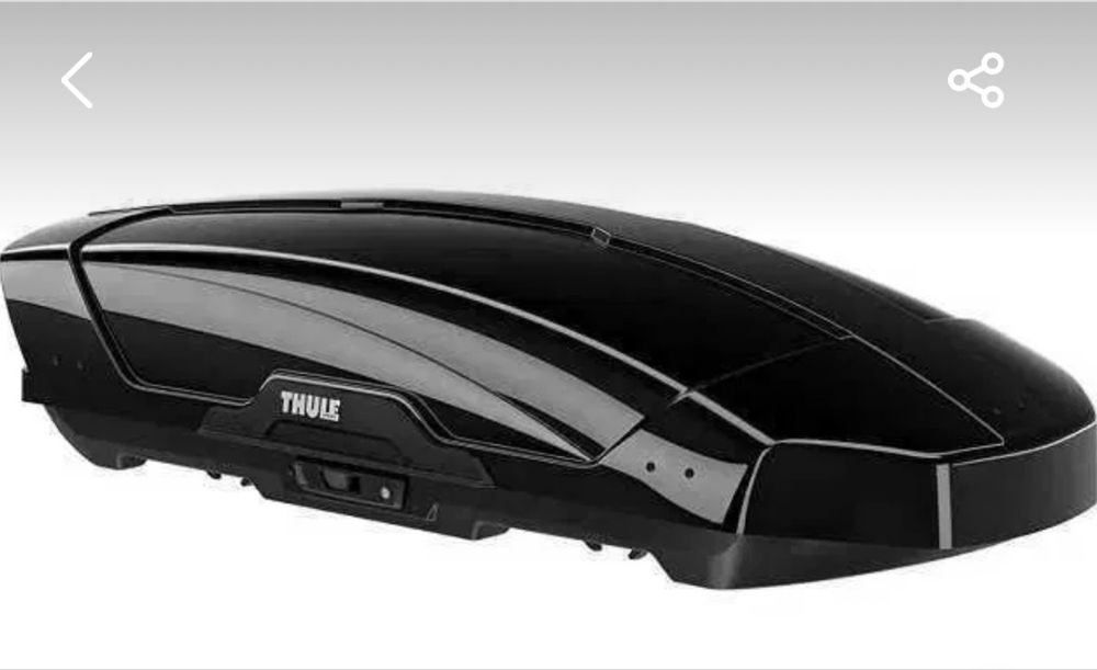 Бокс THULE на крышу дах авто Motion XT XL Black 215x91x44 500л БУ