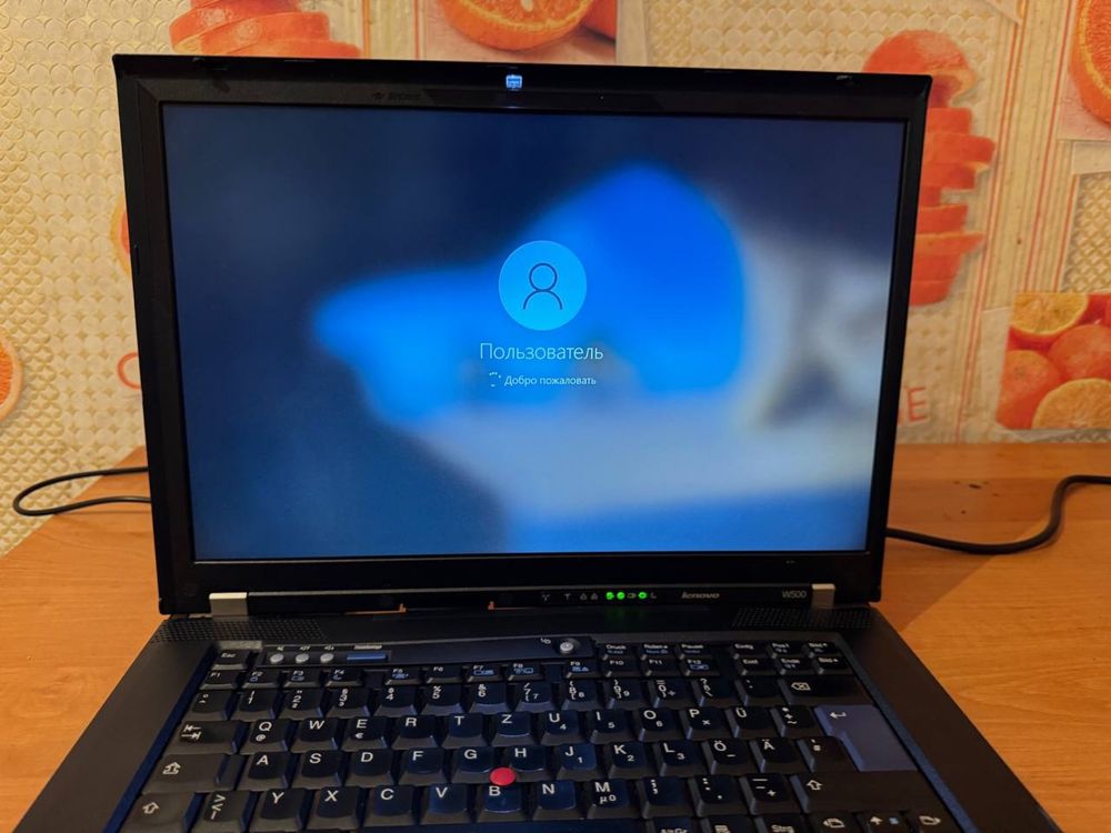 Ноутбук, lenovo thinkpad w500