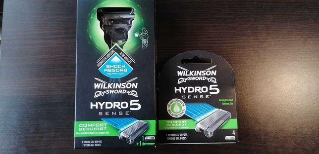 Wilkinson Sword Hydro 5 Sense Comfort  maszynka plus  4szt.