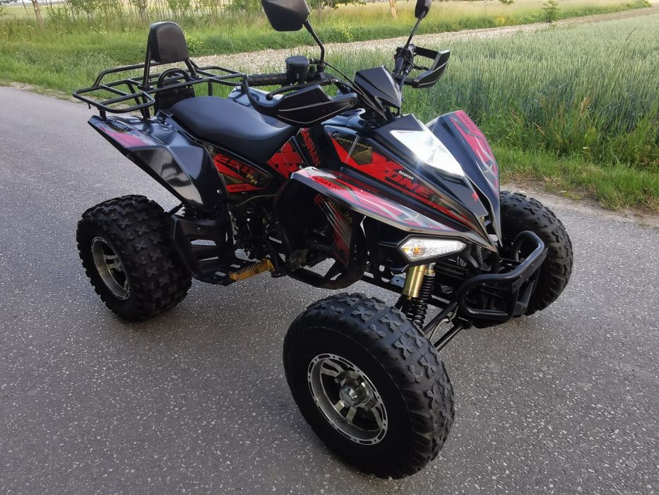 Quad Bashan XONE 250RR 2021r Wtrysk! Zarejestrowany! Zawieszenie IRS!