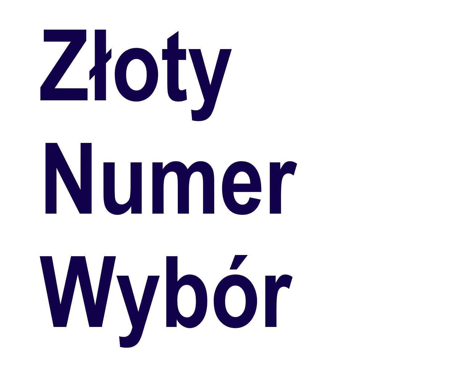 Złoty Numer, Złote Numery, Para___Infolinia | Reklama