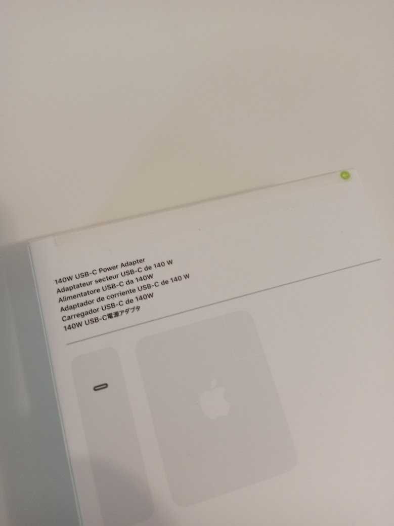 Блок живлення Apple Power Adapter USB-C 140W (ОРИГІНАЛ, НОВИЙ)