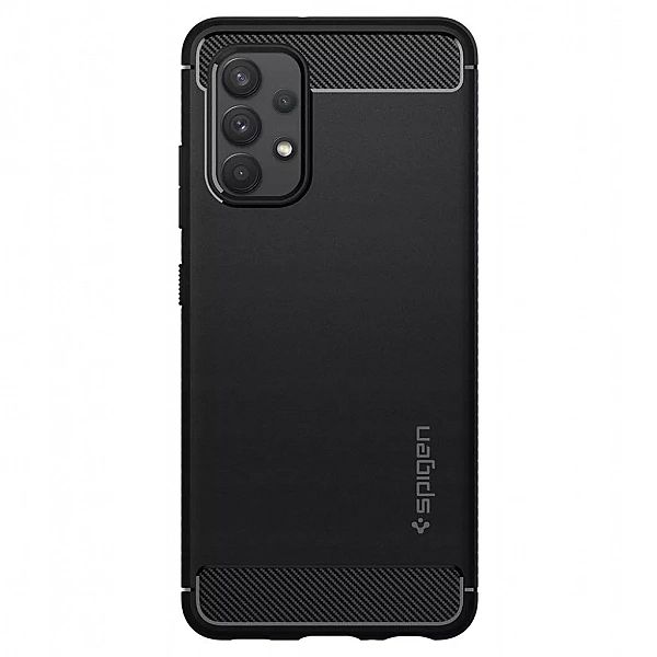 Futerał Spigen Rugged Armor + Szkło do Galaxy A52