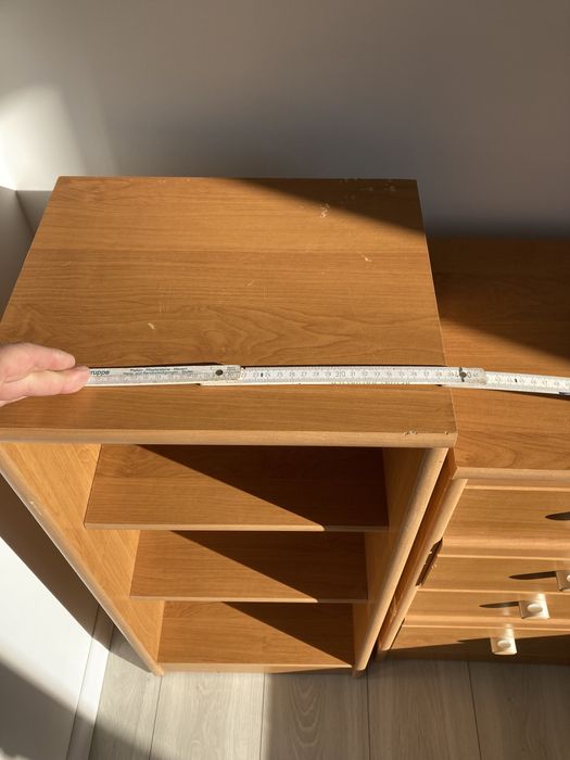 Cztery szafki odobior osobisty