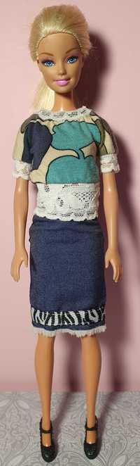 Ubranko dla lalki typu Barbie - komplet - RĘKODZIEŁO