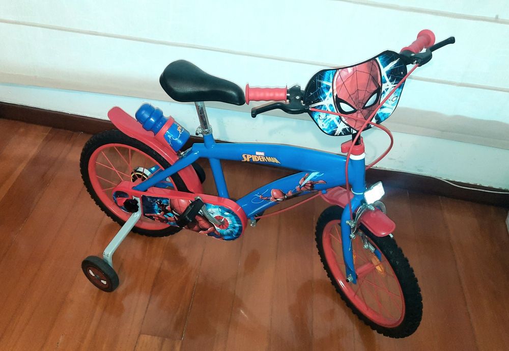 Bicicleta de criança, Spiderman