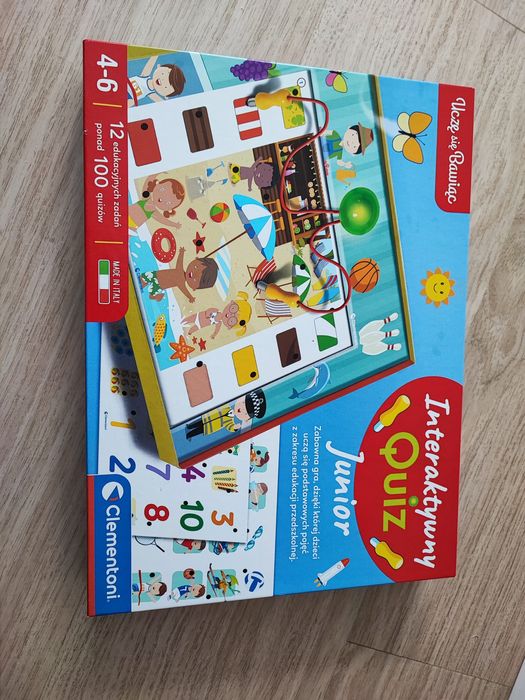 Clementoni interaktywny quiz junior