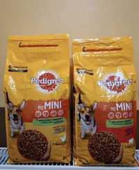 2 opakowania suchej karmy dla psa Pedigree mini 2kg Okazja