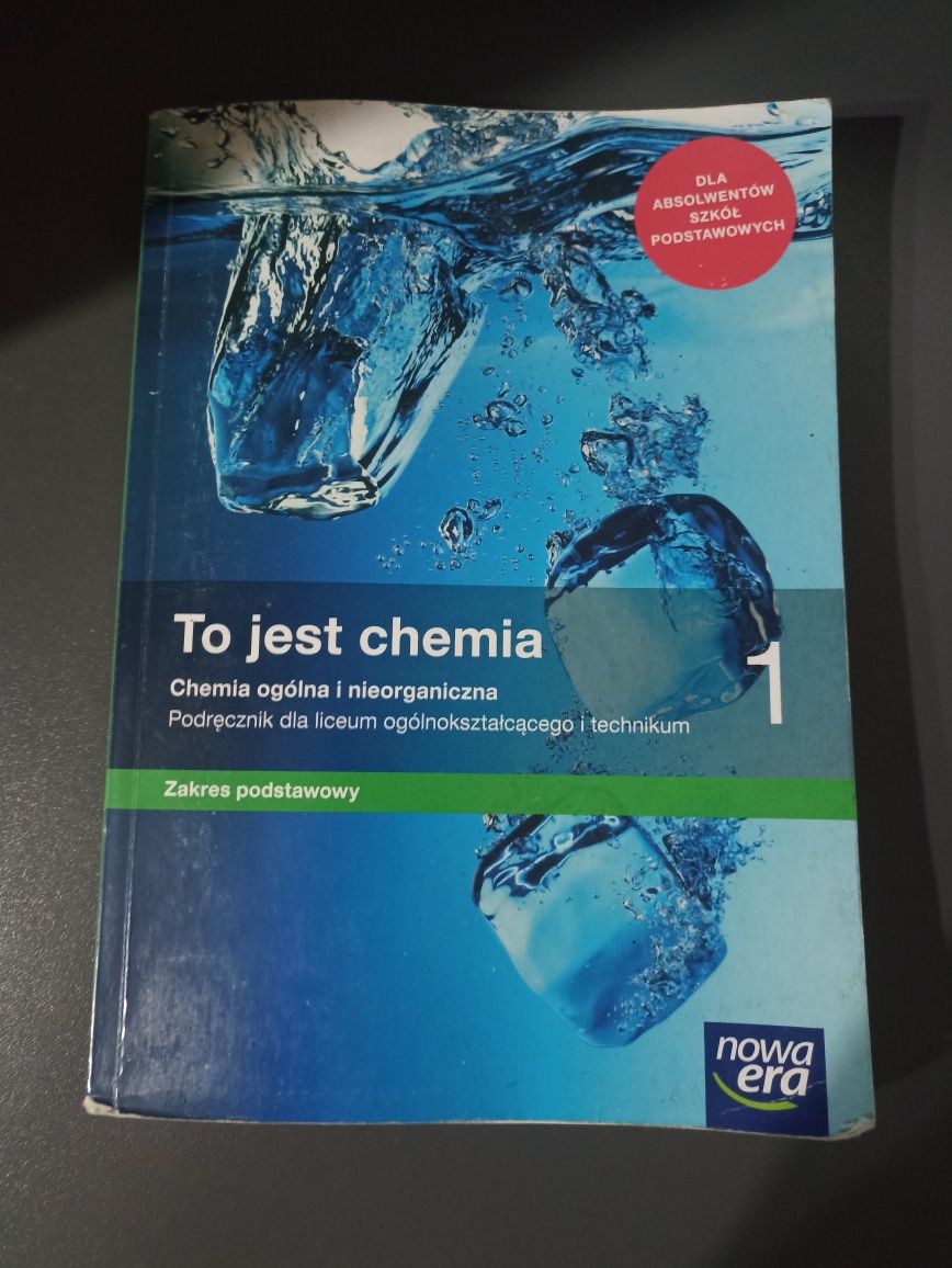 Podręcznik To jest chemia 1 Zakres podstawowy