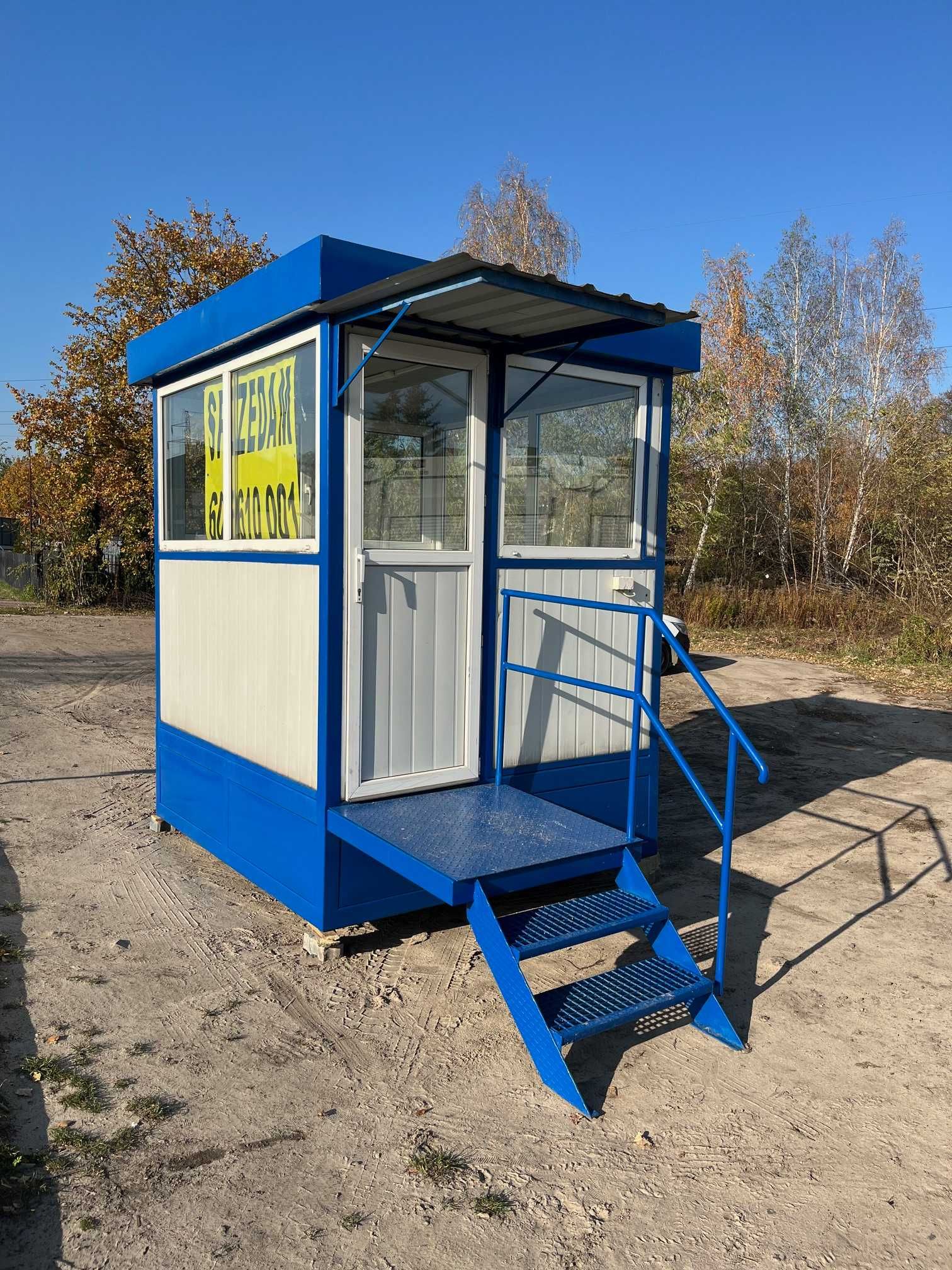 Budka parkingowa Stróżówka Portiernia Budka wartownicza Kontener