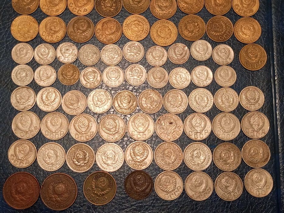Монеты 113 шт. СССР 1924-57