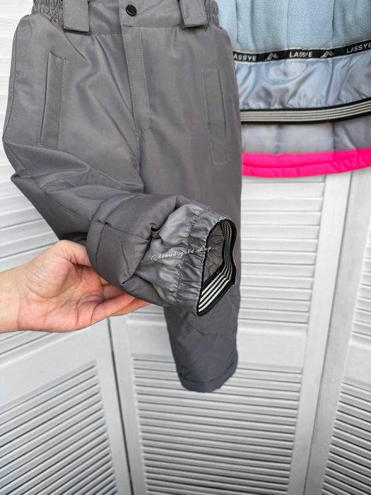 Зимовий термо комплект комбінезон для дівчинки Lassye 74-98