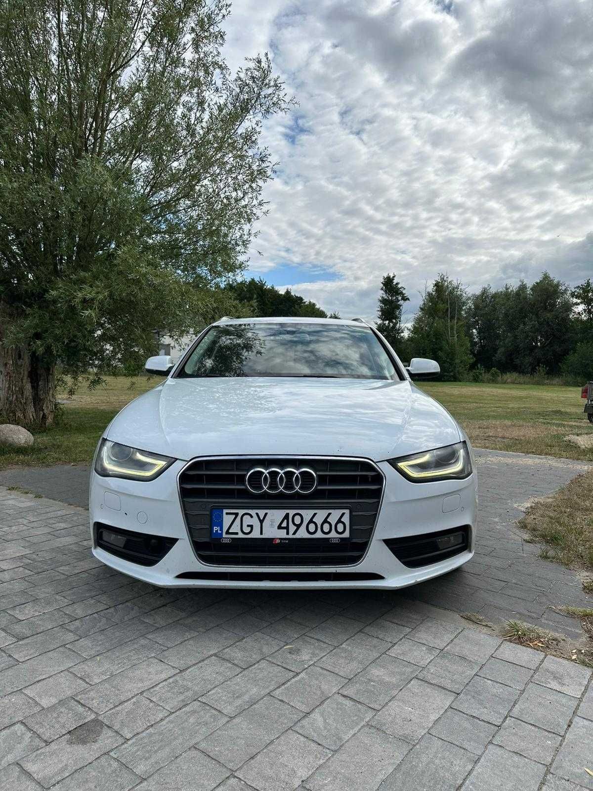 Audi A4 B8 Avant 2.0 TDI 2012 | LED | Tempomat | 18” ALU | Biała Perła