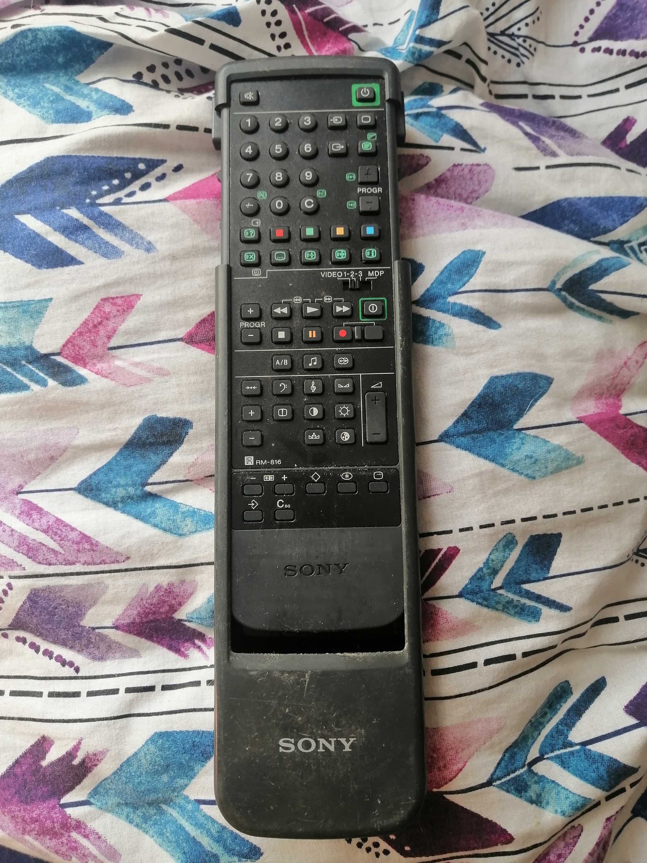 Pilot Sony RM 816 dwustronny TV VHS
