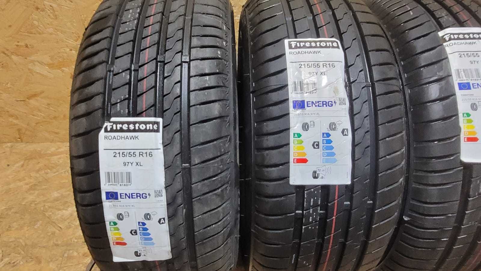 Opony letnie 215/55/16 Firestone Roadhawk 97Y NOWE 2023r.