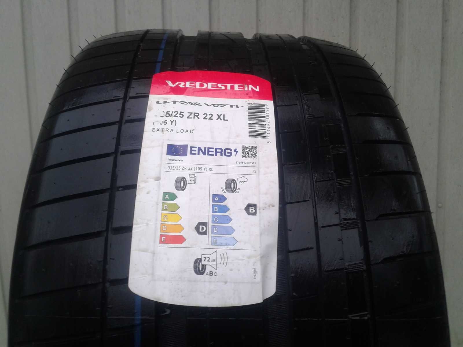 Nowa Opona Vredestein Ultrac Vorti + 335 25 ZR22 105Y XL 2022r