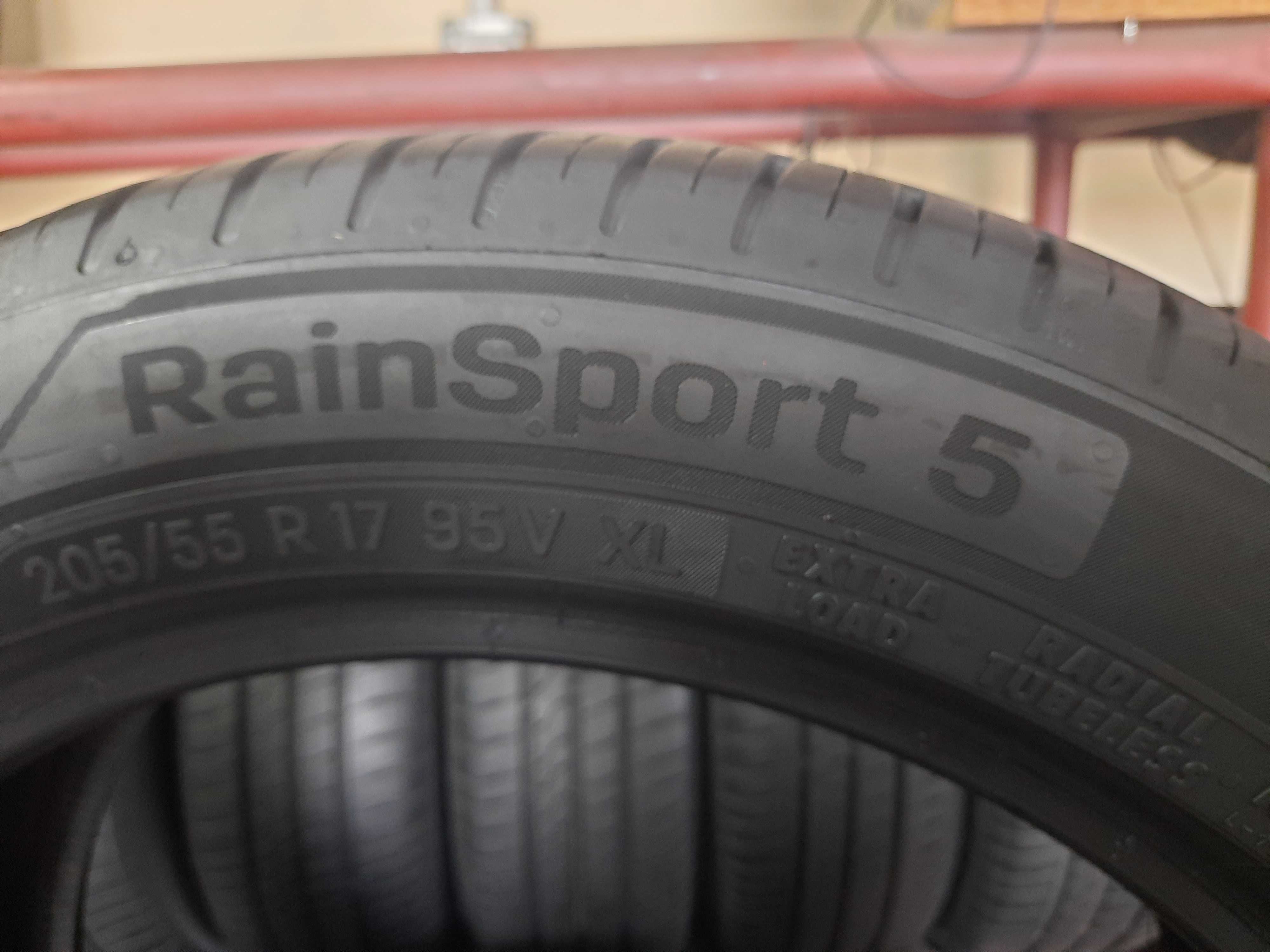 Opony Letnie 205/55r17 Uniroyal RainSport 5    Jak Nowe!!!