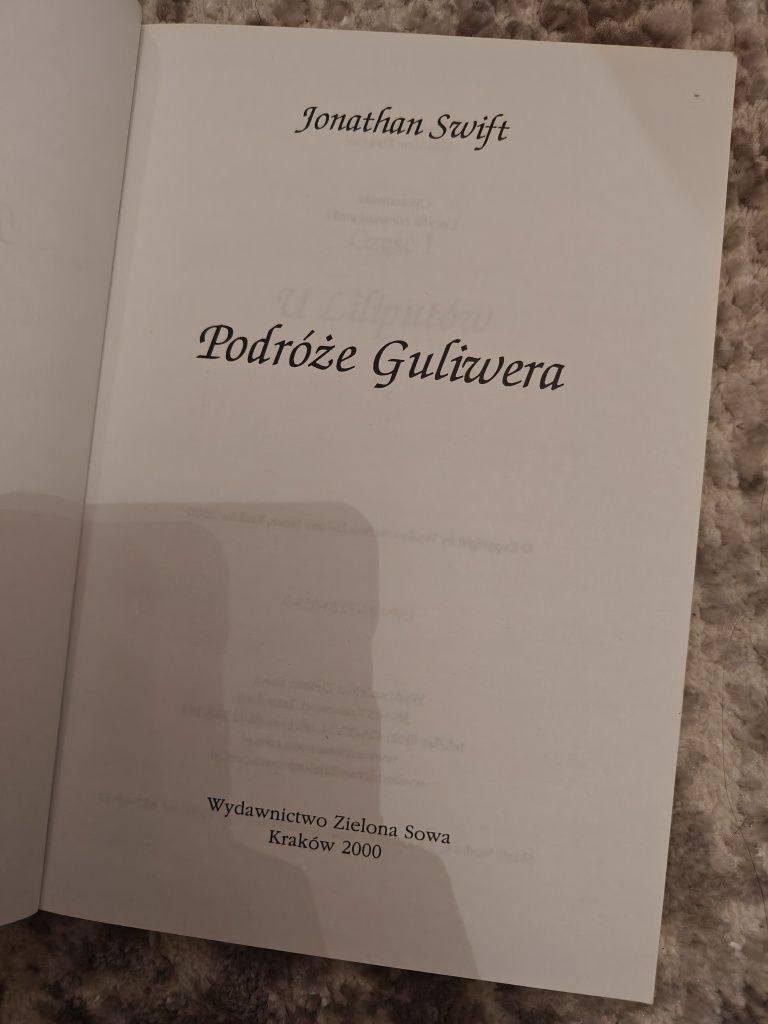 Książka - Podróże Guliwera - Zielona Sowa 2000