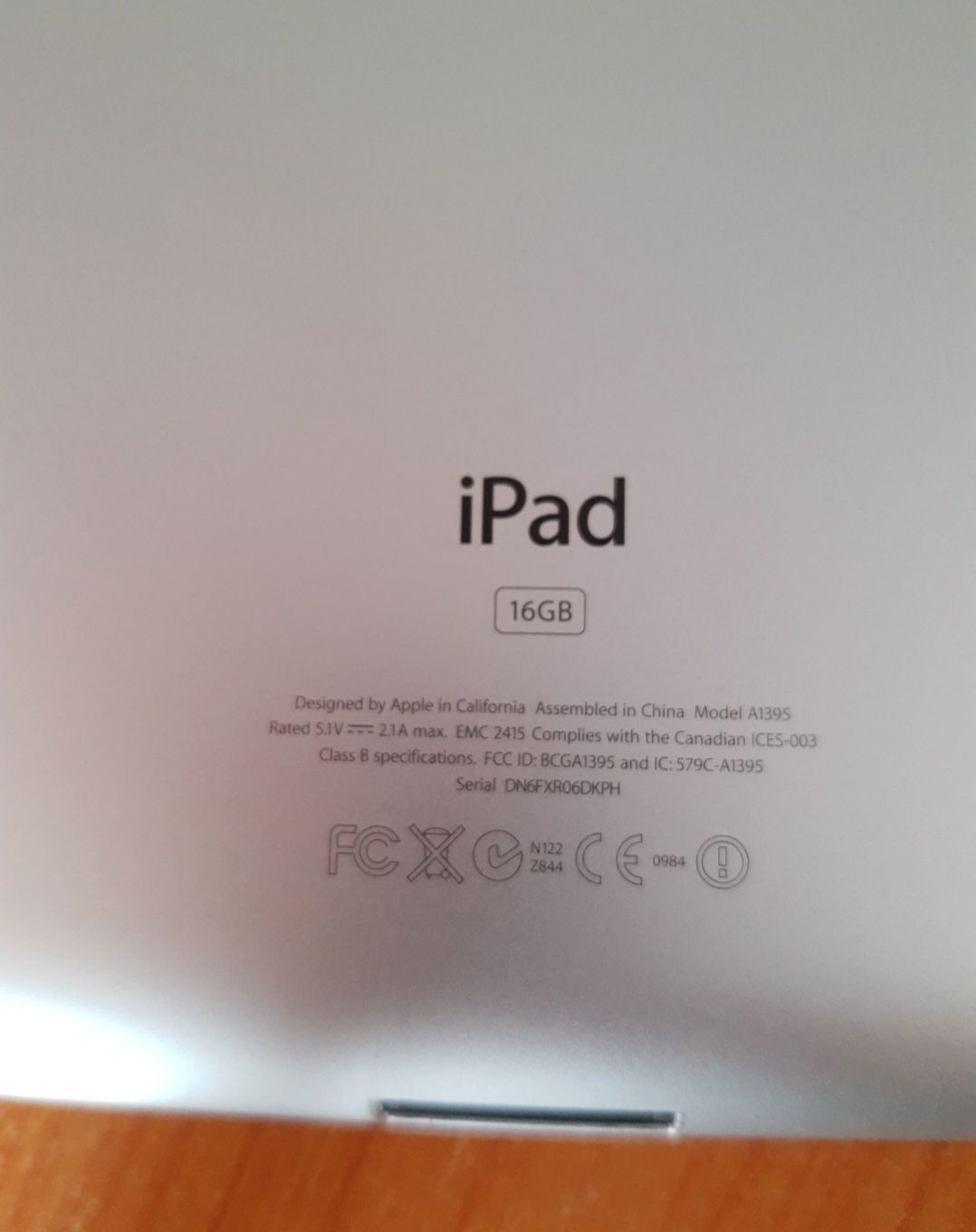 Обменяю Ipad на 16Gb