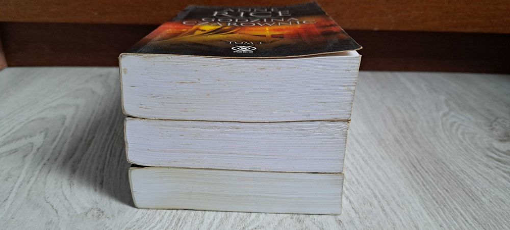 3x Anne Rice Godzina czarownic tom 1 i 2 UNIKATY + Taltos